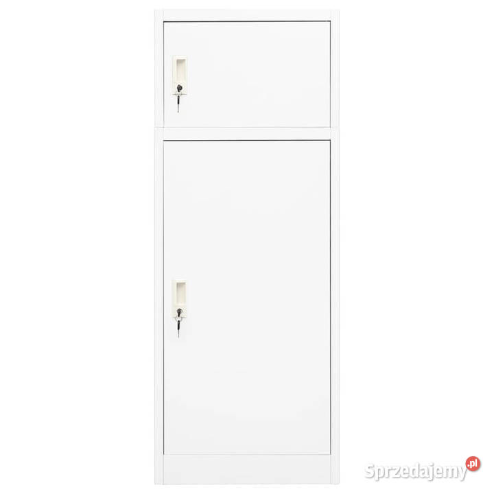 Szafka na siodło biała 53x53x140 stalowa Warszawa