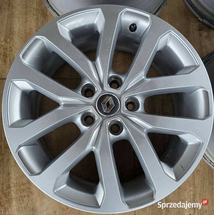 Alufelgi Renault 17 5x1143 z czujnikami aluminiowe Felgi wielkopolskie Brudzew