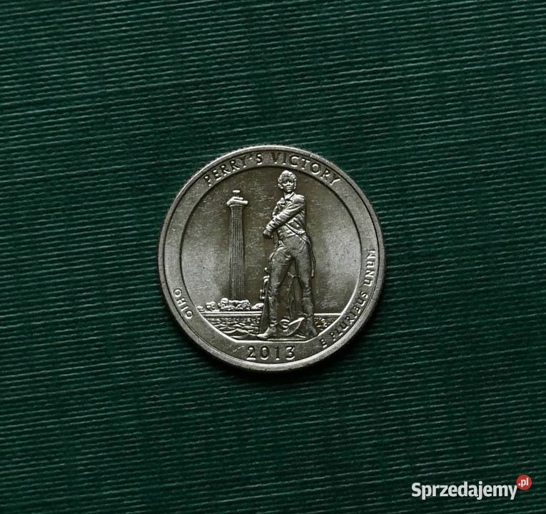 USA dolara 2013r Zwycięstwo Perryego i Pomnik śląskie Gliwice sprzedam
