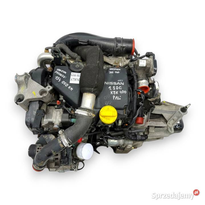 SILNIK K9K400 Nissan NV200 NV 200 15 DCI 86 lubelskie Chełm