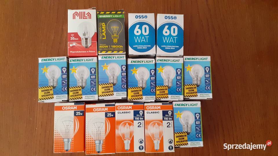 Żarówki domowe Oświetlenie Płock sprzedam