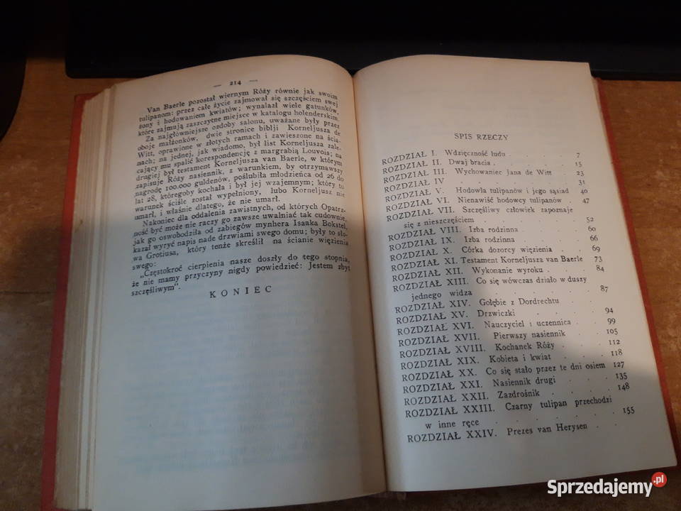 CZRNY TULIPAN DUMAS BIBLRODZINNA19928 OPR ilustr Iwno