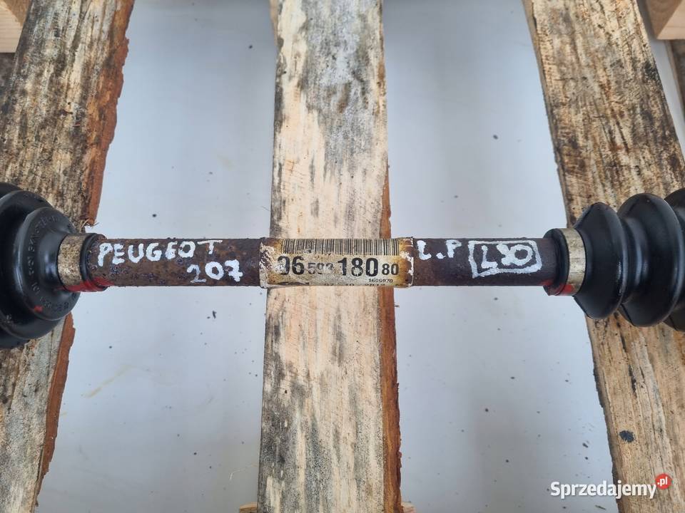 Peugeot 207 14 HDI PRZEDNIA LEWA lewy przód Rudka