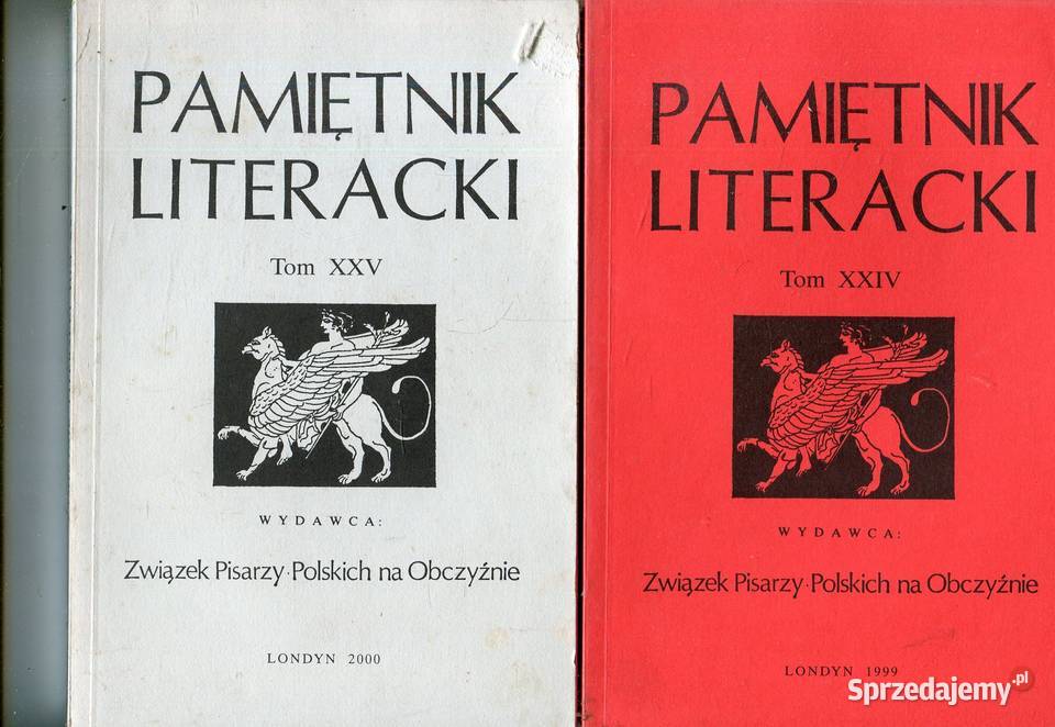 Pamiętnik Literacki TXXIV XXV Rok wydania 1999 Szczecin