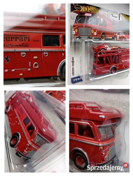 Hot Wheels Ferrari GTO Fiat 642 Team Transport CE  śląskie Sosnowiec