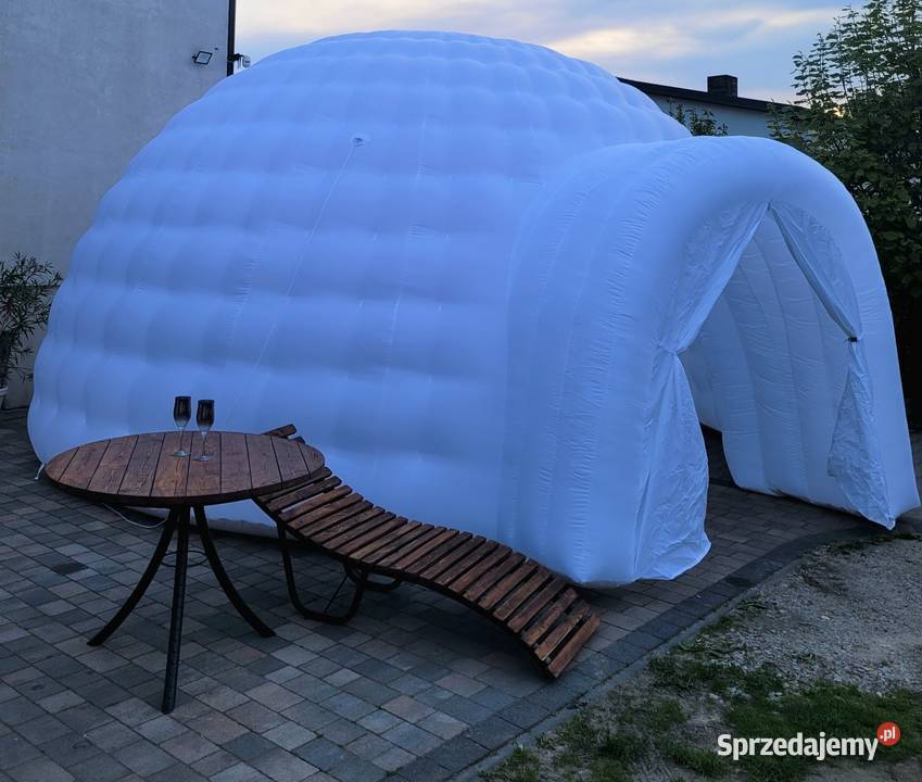 Namiot imprezowy okolicznosciowy dmuchany Wieluń
