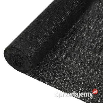 vidaXL Siatka cieniująca czarna 15x25 m HDPE 195 Parasole ogrodowe Warszawa