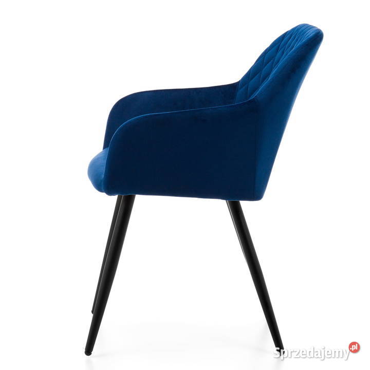 Granatowe Krzesło Todi Wysyłka 24H Dostawa 0 85cm sprzedam