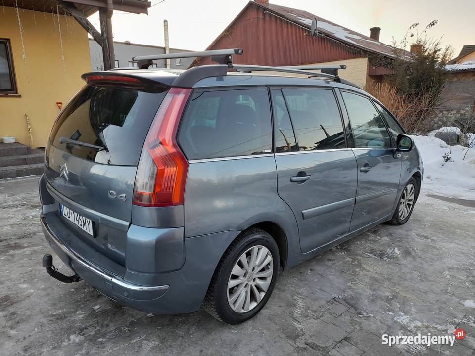 Citroen C4 Grand Picasso 20 HDI 136 koni 7 nieuszkodzony lubelskie Siedliszcze-Osada sprzedam