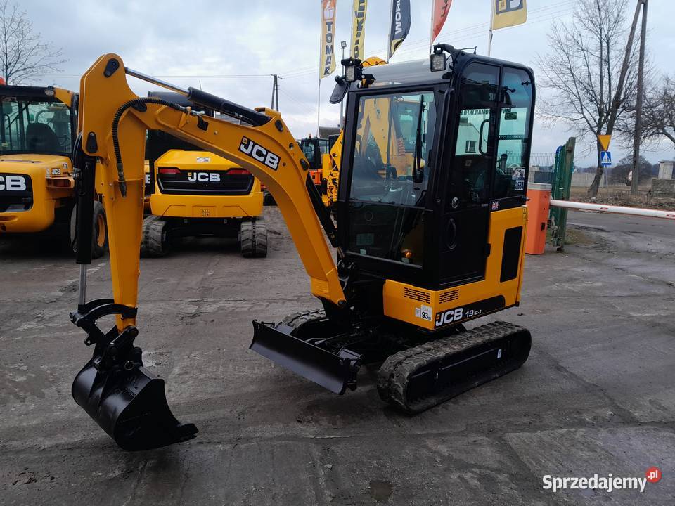 MINIKOPARKA 19 TONY JCB KUBOTA CAT VOLVO BOBCAT pełny VAT