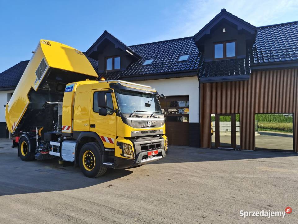 Volvo FMX 420 Zamiatarka BROCK VS 7 TECH Euro 6 komputer pokładowy