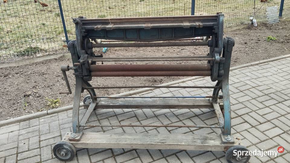 Giętarka walcarka do blachy
