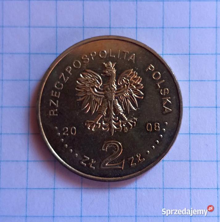 2 Złote 2008 Polska Bronisław Piłsudski 18661918 Antyki, Sztuka, Kolekcje Piszczac