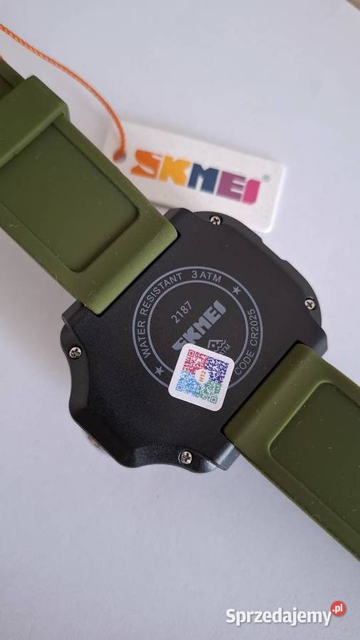 Nowy zegarek z latarką survival marki SKMEI 2187 Męskie Częstochowa
