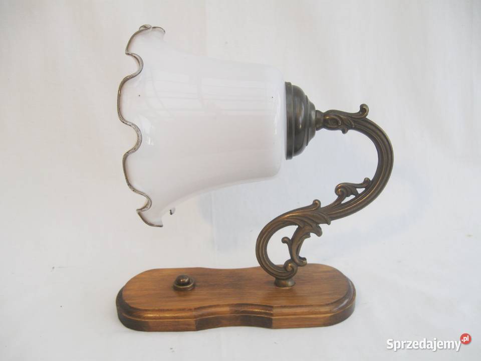 kinkiet mosiądz III Oświetlenie Szczecinek sprzedam