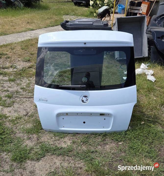 Klapa tył tylna pokrywa bagażnika Fiat 500 2008 sprzedam