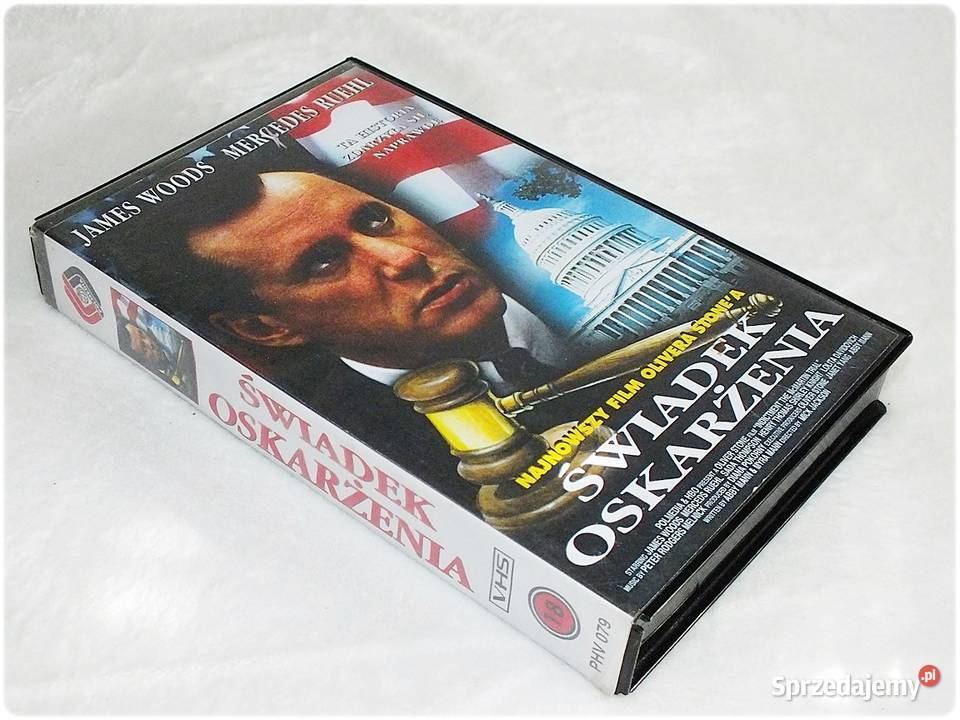 Kaseta VHS Świadek Oskarżenia Film na Video sprzedam