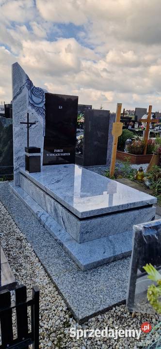 Nagrobek z różąviscount white 1845 ŚWIDNICA sprzedam