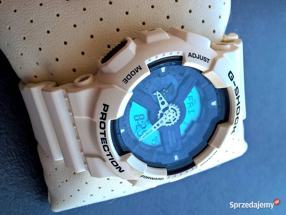 CASIO G SHOCK GA 110 biały oryginalny