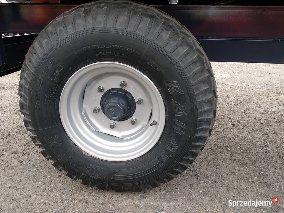 Przyczepa jednoosiowa FIRMY MARPOL 35T z nieuszkodzony Maszyny rolnicze małopolskie Miechów