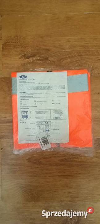 Kamizelka ostrzegawcza w kolorze pomarańczowym Wrocław sprzedam