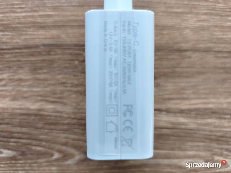 nowa ładowarka OEM 120W 2 porty usba i usbc1 Sandomierz sprzedam