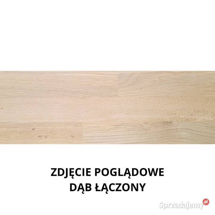 Stopień Drewniany Zabiegowy Dąb na Wymiar do Schody wewnętrzne Gdów