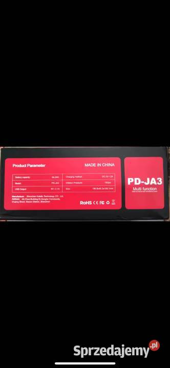 Sprzedam nowy booster POPDEER PDJA3 4w1 Warszawa sprzedam