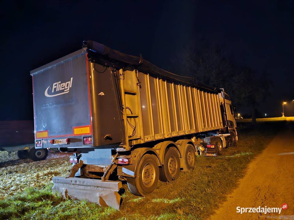 Naczepa Rolnicza AgroTruck Fliegl ASWASS nieuszkodzony Zawidz Kościelny