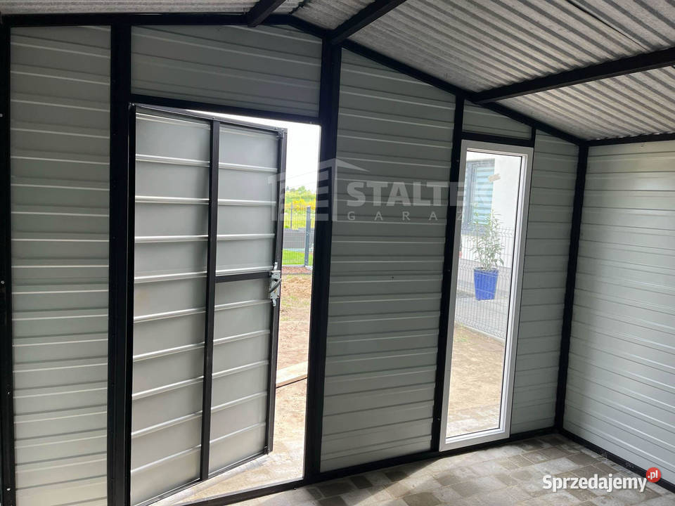Schowek Domek Ogrodowy 4x25m Wiata 1x25m Okno wielkopolskie