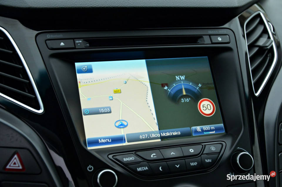 Hyundai i40 17CRDI 136 Navi Kamera Serwis wielofunkcyjna kierownica