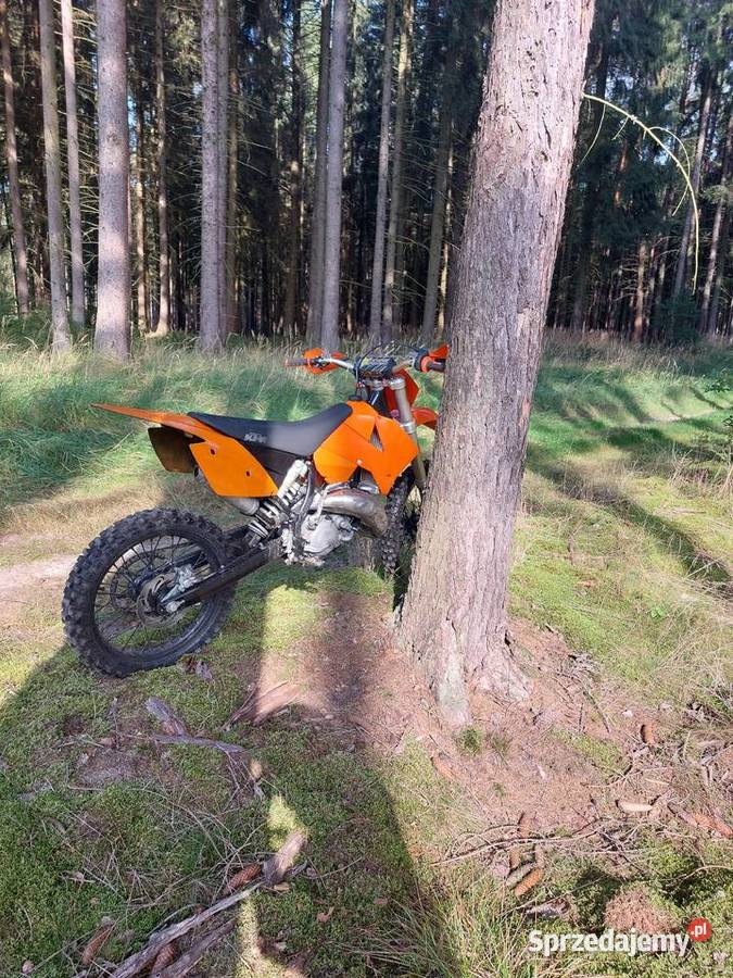 KTM SX 125 2005r USZKODZONY WYSPRZĘGLIK Nietków