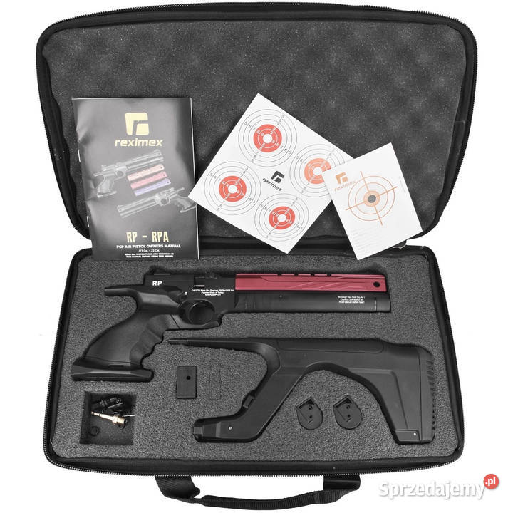 Pistolet wiatrówka PCP Reximex RP Red 55 mm z Warszawa