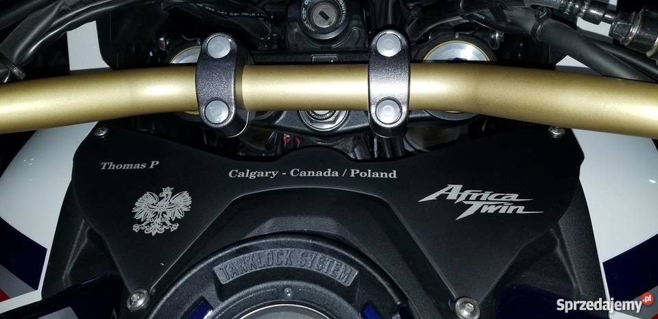 Forkshield NOT PLASTIC AfricaTwin Honda CRF Akcesoria Piątkowiec