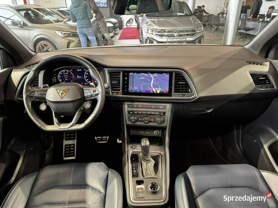 Cupra Ateca 20TSI 300 DSG 4drive 2021 r salon I relingi dachowe Myślenice