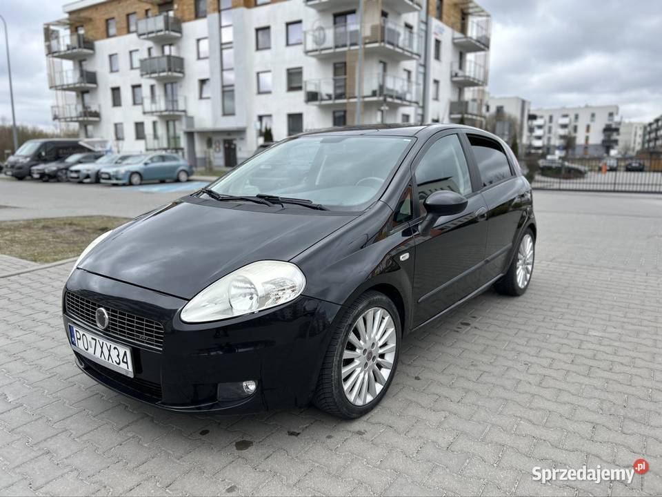 Fiat Punto benzyna Gaz LPG 2008 r benzyna+LPG Grande Punto Inowrocław sprzedam