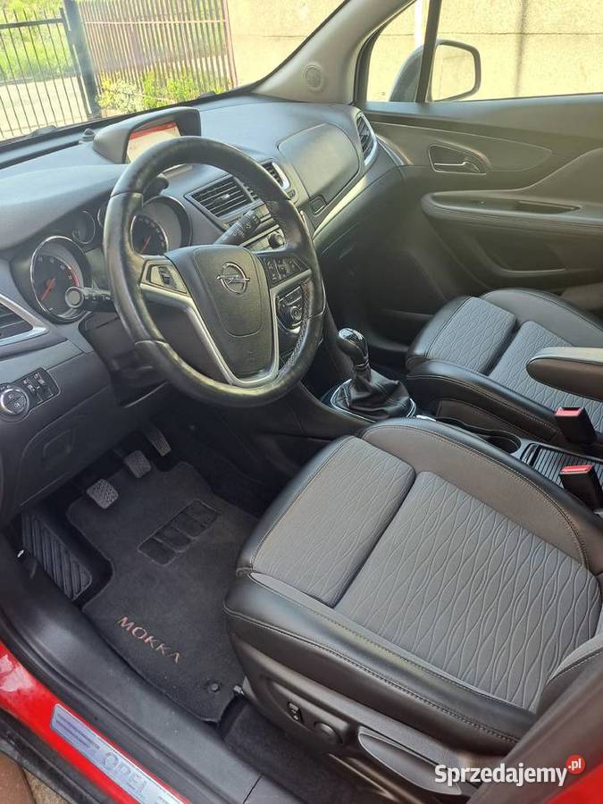 Opel Mokka wyglad niski przebieg ksiazka relingi dachowe wielkopolskie Leszno