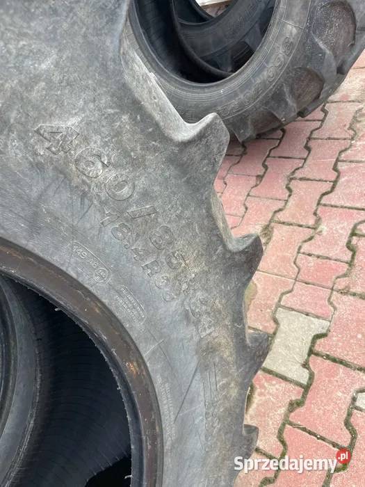 Opona używana 46085R38 184R38 Kleber komplet 2 Tomaszów Lubelski
