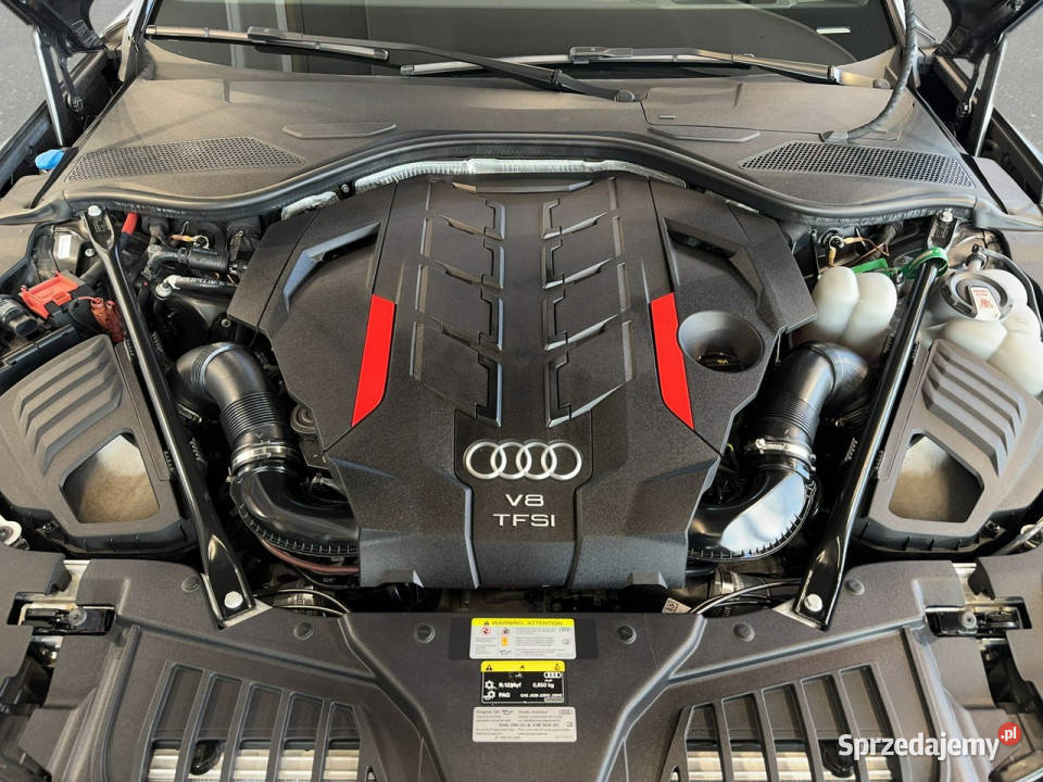 Audi S8 L 40TFSI V8 biturbo 571 tiptronic elektrycznie ustawiane fotele małopolskie Myślenice