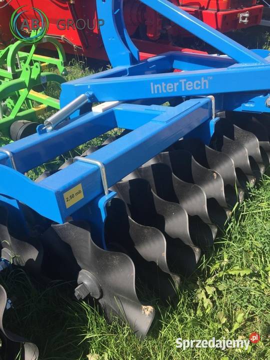 InterTech Agregat Przedni Talerzowy 25 m Rzędziany