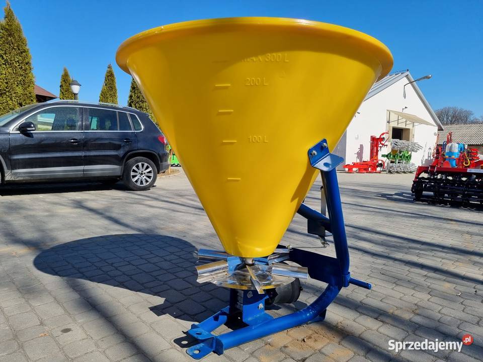 Rozsiewacz 300500L RODA Jednotarczowy trzy Przemyśl