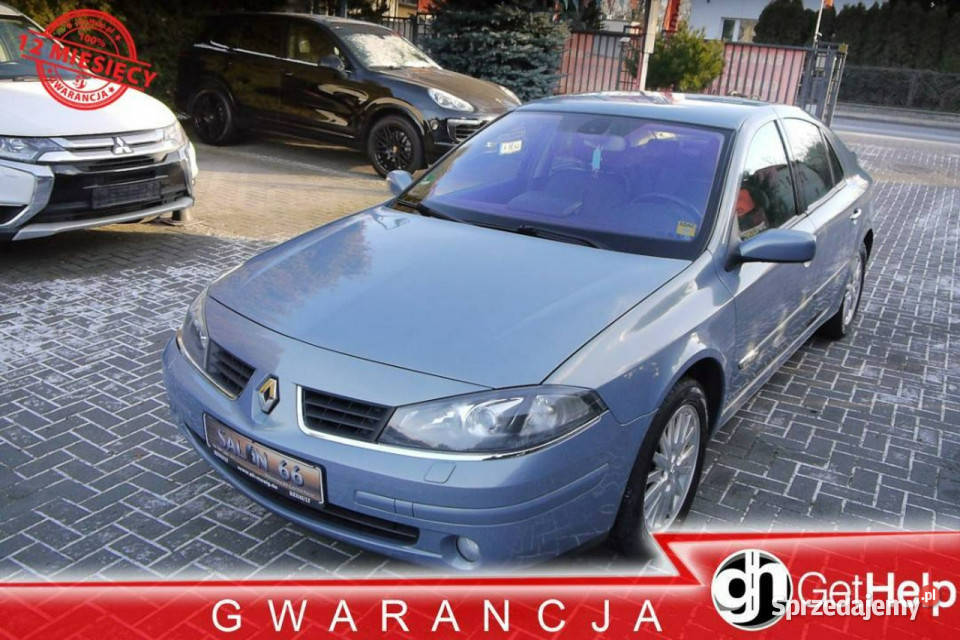 Renault Laguna 20b Xenon Navi Skóra Stan b niebieski Częstochowa