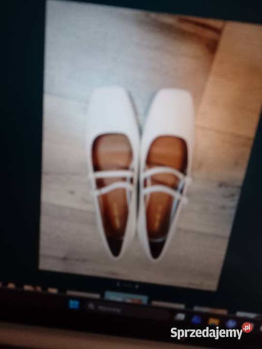 40 River Island Ekskluzywne białe baleriny małopolskie Kraków