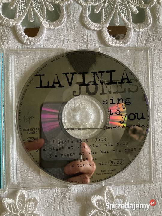 Płyta CD Single Maxi Lavinja Jones Sing It To
