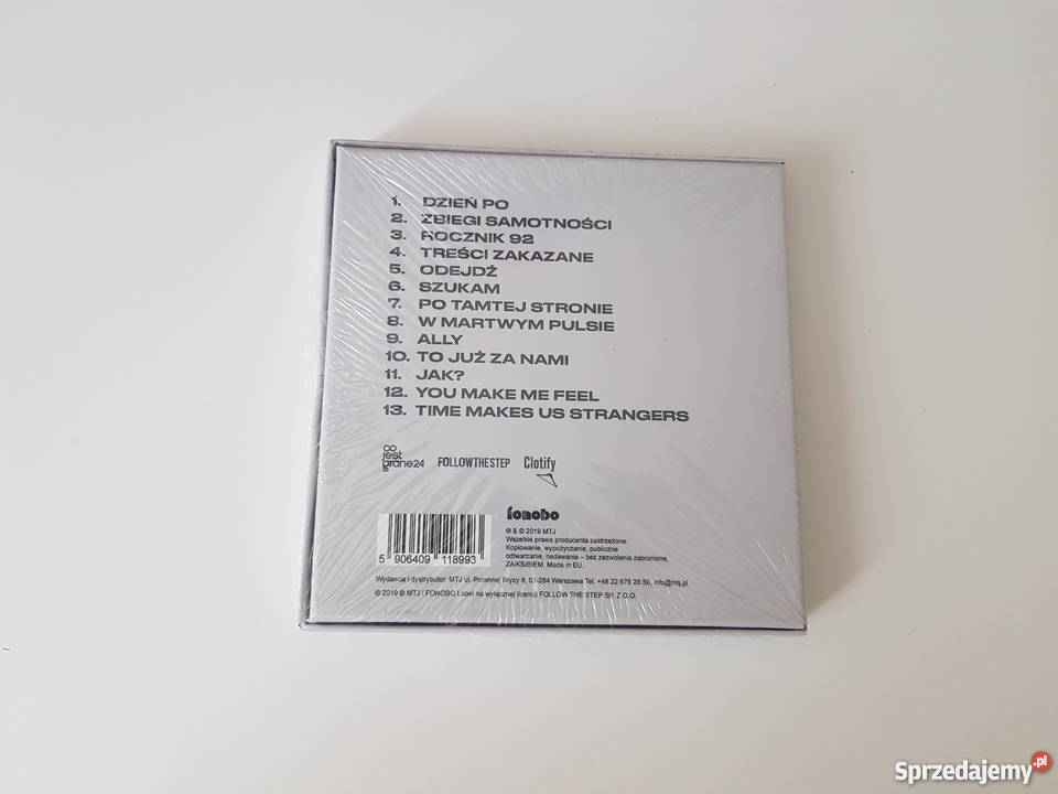 Nowa tamtej stronie CD Arek Kłusowski folia mazowieckie Warszawa