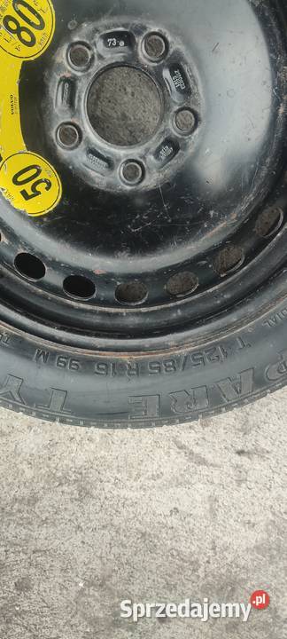 Koło dojazdowe 16 fordvolvo