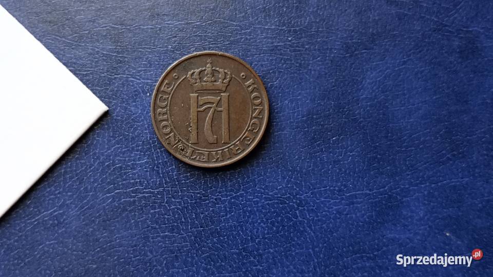 Stare monety 5 ore 1913 Norwegia
