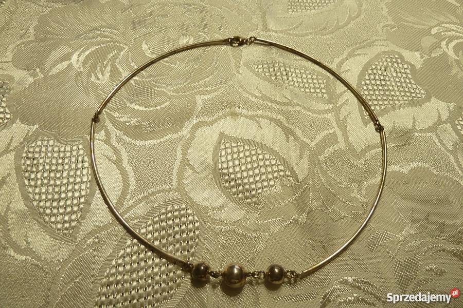 naszyjnik srebrny kulki Biżuteria dla Pań mazowieckie Radom