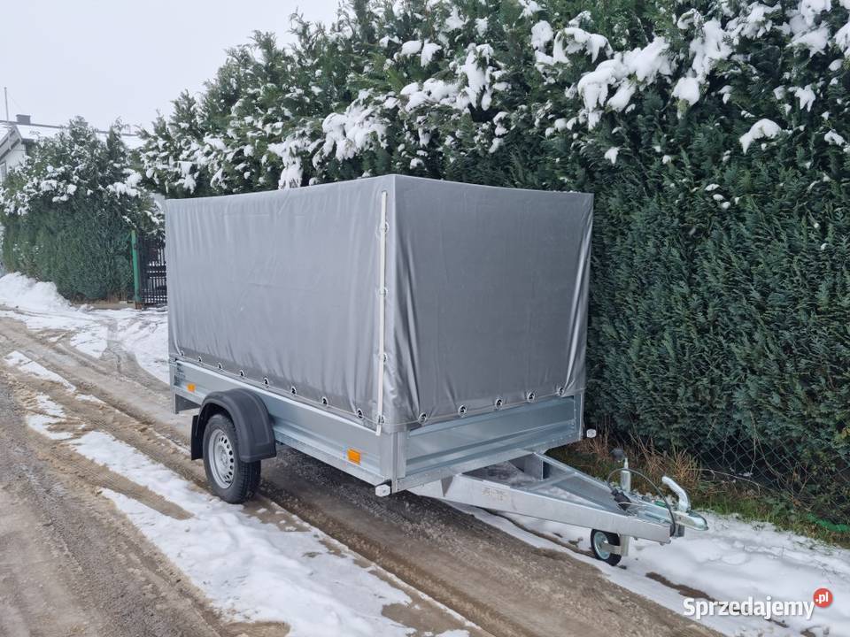 Przyczepa samochodowa 300x156 750 PRODUCENT burtowe