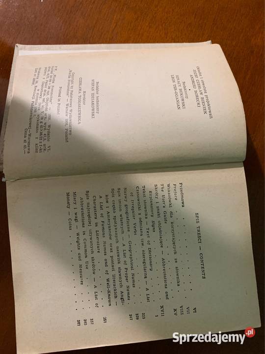 Mały słownik angielskopolski Grzebieniowski twarda Częstochowa
